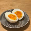 37eeee's cooksnap of when they made 簡単！ゆで卵の麹漬け.