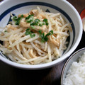 かのんママ（'-'*）'s cooksnap of when they made もやしと京あげのごまあえ.