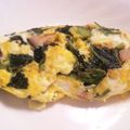 奈緒吉's cooksnap of when they made ホウレン草のケチャップ入りオムレツお弁当.