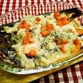 てらよう's cooksnap of when they made シシャモ＆ポテトの明太チーズ焼き.
