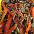 えりんごT's cooksnap of when they made 簡単青椒肉絲.