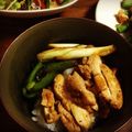 noguson's cooksnap of when they made 鳥の照り焼き丼.