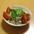 もんしゅしゅ's cooksnap of when they made 茄子のヨーグルトサラダ.