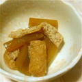 のしのし怪獣's cooksnap of when they made ふきと油揚げの煮物.