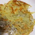 xxmiaxx's cooksnap of when they made 千切りじゃがいもの薄焼き＋和歌山しらす.