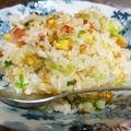 まな竜's cooksnap of when they made ♪ウィンナーとあげ玉のチャーハン♪.