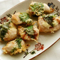pyonpoco's cooksnap of when they made お弁当に♪ささみの梅しそ揚げ.