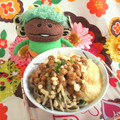 みなみんくっきんぐ's cooksnap of when they made とろろ納豆のぶっかけそば★.