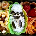 龍響ママ's cooksnap of when they made キャラ弁♪ひつじのショーン.