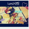 haruka0625's cooksnap of when they made キャラ弁☆アンパンマンとおむすびまん.