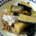 ゆーちゃ＊'s cooksnap of when they made なすと豚肉のおろし揚げ浸し.