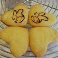 ☆flower☆'s cooksnap of when they made 簡単☆ココアでキャラクッキー　ステンシル.