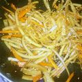 Ykosshi's cooksnap of when they made 人参・大根のキンピラ.
