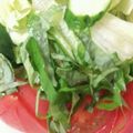 ののびのんちゃん's cooksnap of when they made レタスとプチトマトのさっぱりサラダ.