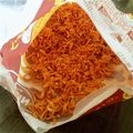 291キッチン's cooksnap of when they made チキンラーメンで簡単おやつ('◇')ゞ.