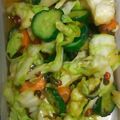 一人鍋's cooksnap of when they made キャベツ・きゅうり・人参の塩昆布もみづけ.