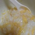 ちーまま◎'s cooksnap of when they made 離乳食中期 豆腐のとろとろ卵あんかけ.