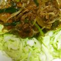 一人鍋's cooksnap of when they made プルコギのたれでやわらか豚丼.