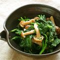 tomsara's cooksnap of when they made ほうれん草としめじのお浸し.