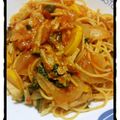 ルンルンルンル's cooksnap of when they made 豚バラ肉で！アマトリチャーナ風パスタ.