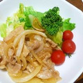 ポキコちゃん's cooksnap of when they made 豚肉と玉ねぎの生姜焼き.
