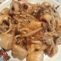 chietamu's cooksnap of when they made 鶏むね肉としめじの甘酢あん.