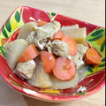 wadashun's cooksnap of when they made 鶏と大根の煮物.