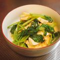 ろびばん's cooksnap of when they made 小松菜と厚揚げの塩麹炒め.