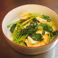 ろびばん's cooksnap of when they made 小松菜と厚揚げの塩麹炒め.