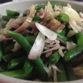 173ママ's cooksnap of when they made 茗荷といんげんの簡単ポン酢和え☆.