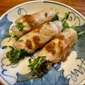 さすらい's cooksnap of when they made コスパ！レンチン！豆苗ともやしの豚肉巻き.