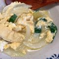 Sirokuro2207's cooksnap of when they made 新玉ねぎとスナップエンドウの卵とじ.