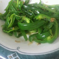 REEstar's cooksnap of when they made 簡単☆ピーマンのおかか和え.