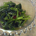 菜穂っぺ's cooksnap of when they made 小松菜の塩炒め.
