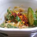 りゅるまま's cooksnap of when they made 食べるラー油で!ｵｸﾗきゅうり和え.