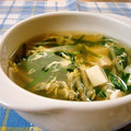 ありかん's cooksnap of when they made 　簡単　にら玉スープ.