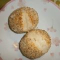 白いぐれーぷ's cooksnap of when they made ごまのプチバンズ.