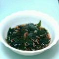 manaミン's cooksnap of when they made 簡単惣菜✿生わかめと干しエビのサッと煮✿.