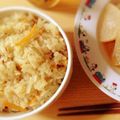 あさみ、's cooksnap of when they made シンプル☆ごぼうと鶏肉の炊き込みご飯.