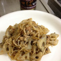 ちょみ☆☆'s cooksnap of when they made 簡単！サバ缶とれんこんえのき炒め.
