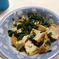 蜜っ子's cooksnap of when they made ほうれん草と厚揚げの黒胡麻和え.