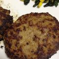 みんみんみらくるん's cooksnap of when they made 簡単おいしいハンバーグ.
