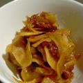 土曜日の朝's cooksnap of when they made 生姜の佃煮.