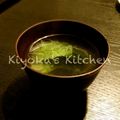 kiyoka777's cooksnap of when they made 中華のお供に✾ワカメスープ.