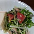 ラピュタ姫's cooksnap of when they made わかめ水菜ツナの中華風サラダ.