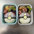 Chaaa_room's cooksnap of when they made キャラ弁＊ポケモン♪マスターボール.