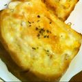 まいっちんぐ！'s cooksnap of when they made もやしと卵のチーズトースト.