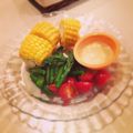 ふわふわわん's cooksnap of when they made トウモロコシをおいしく♪.