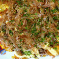 あおとLOVE's cooksnap of when they made 簡単！ふわふわお好み焼き♪.