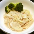 ☆まきぞう☆'s cooksnap of when they made 春キャベツの豆乳クリームパスタ.